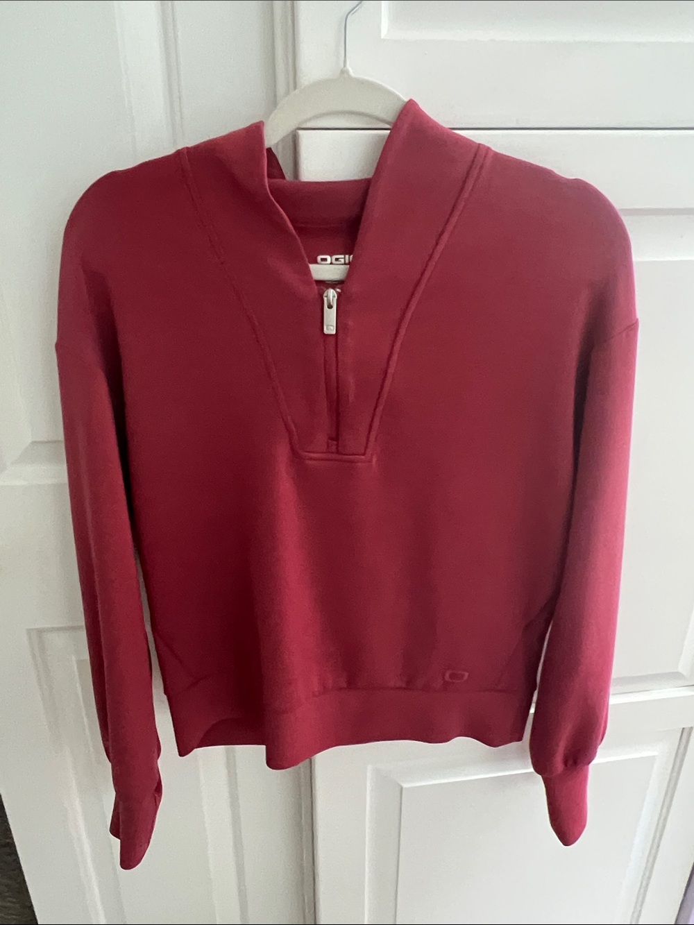 OGIO Women's Maroon 1/4-Zip Pullover - Picture 2 of 9